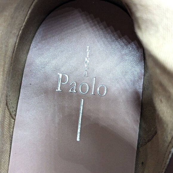 Linea Paolo Women Rad Low Heel Square Toe Brown Dressy Office Boots sz 12 - Picture 6 of 10